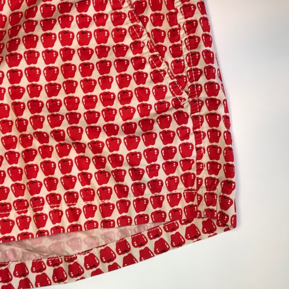 J. Crew | Mini Delicious Apple Shorts | White - Picture 12 of 14